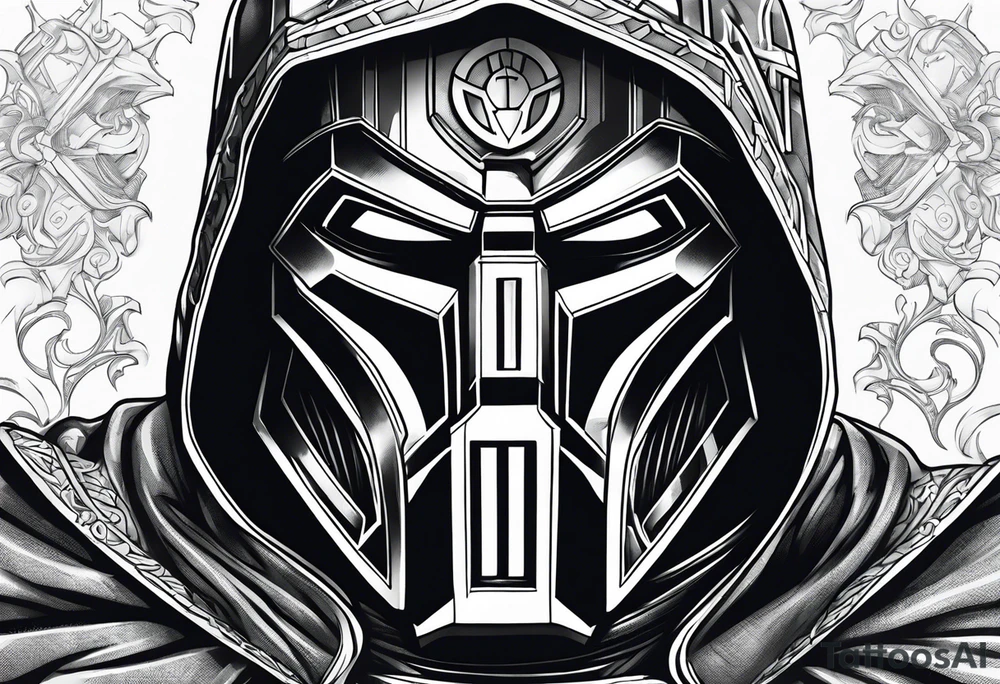 Dr doom tattoo idea