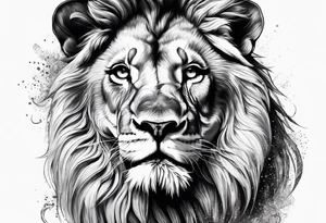 Lion tattoo tattoo idea