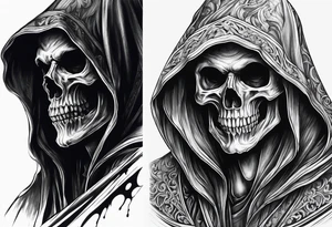 Grim reaper tattoo idea