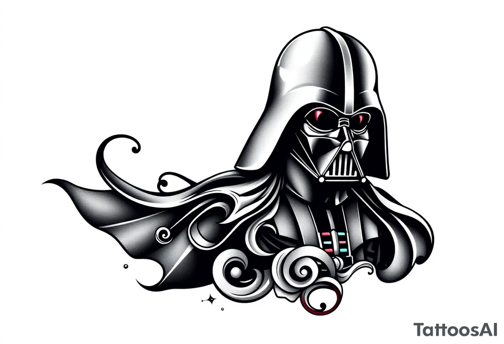 Darth Vader, skateboard tattoo idea