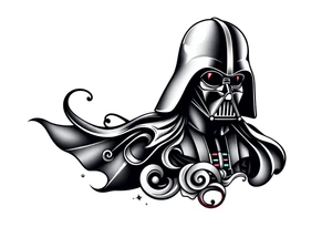 Darth Vader, skateboard tattoo idea
