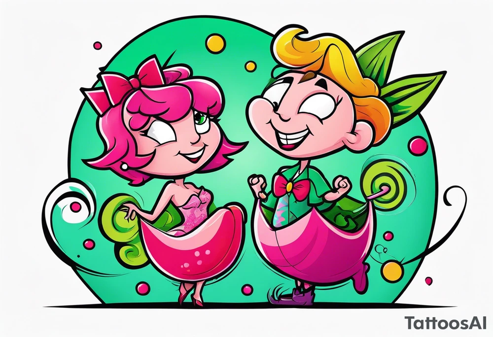 Cosmo and wanda tattoo idea