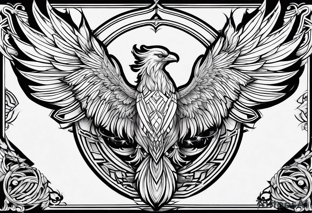 Pheonix tattoo idea