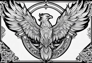 Pheonix tattoo idea