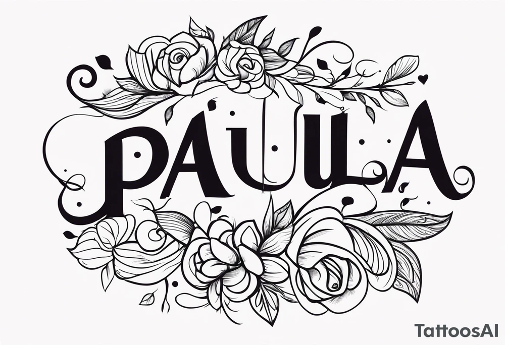 Paula tattoo idea