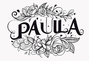 Paula tattoo idea
