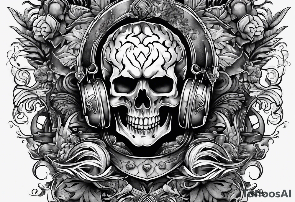 brain war tattoo idea