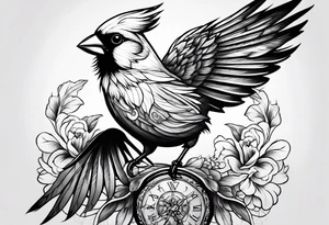 Cardinal tattoo idea