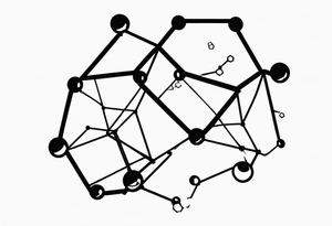 psilocibyn chemical structure tattoo idea