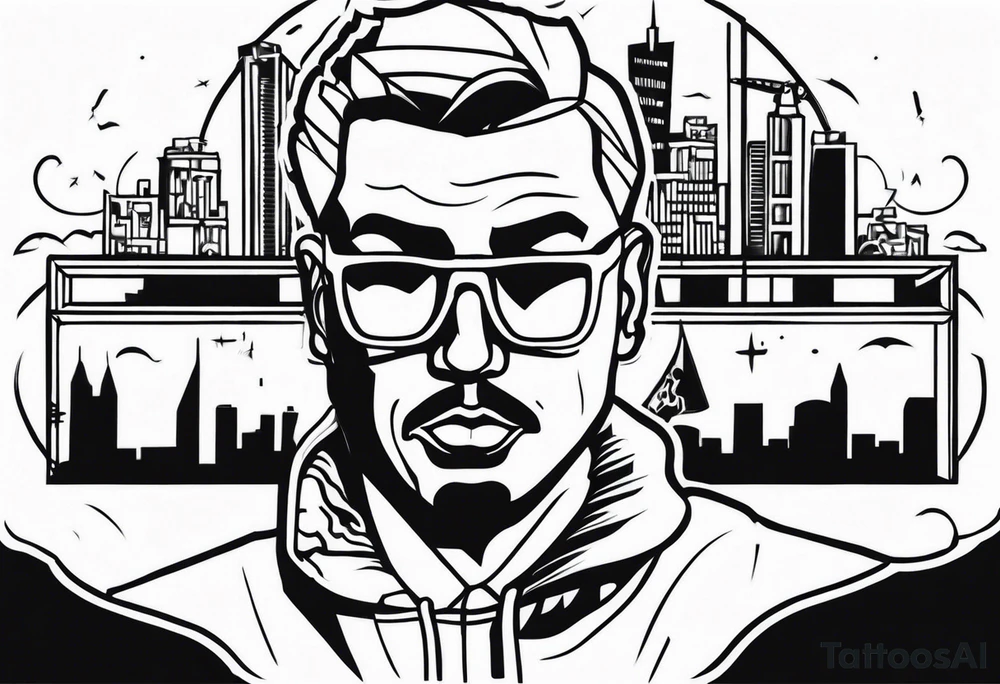 Criminal man tattoo idea