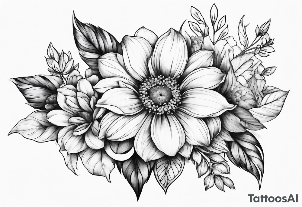 Flovers tattoo idea
