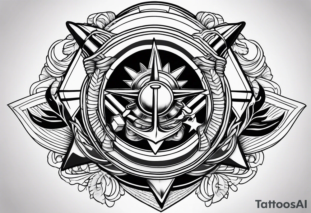 United states sailor tattoo idea