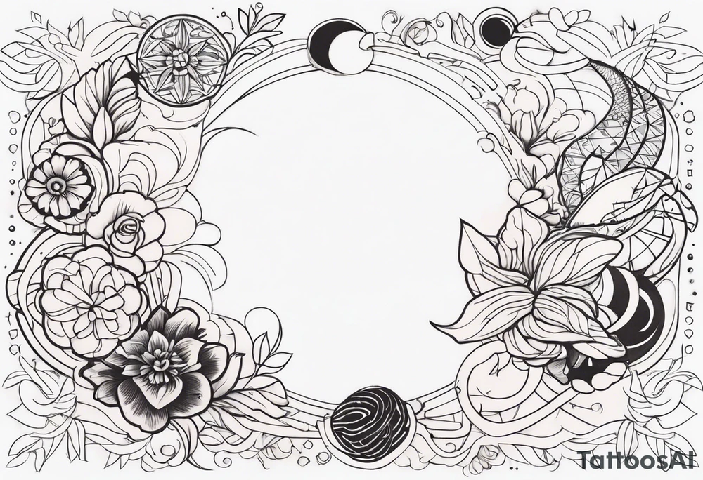 Full sleeve tattoo idea