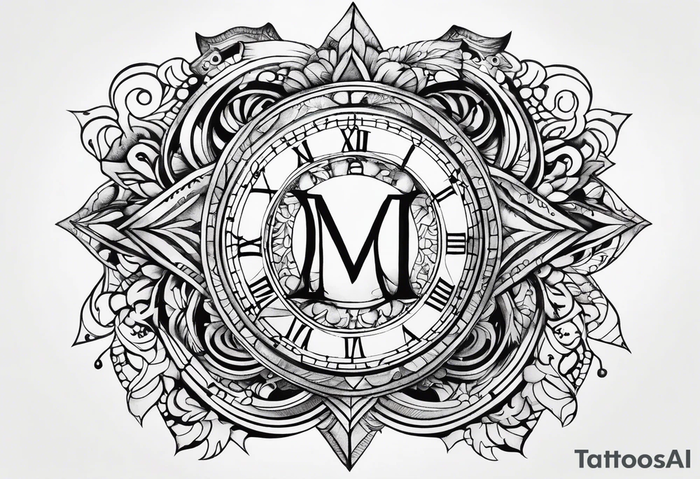 MMIV roman numeral birth date very small forearm stylish tattoo tattoo idea