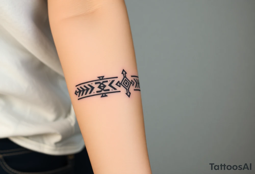 Old Norse runes tattoo idea