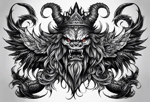 Monster tattoo idea