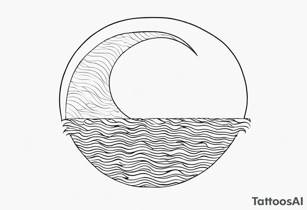 Ocean semi colon tattoo tattoo idea