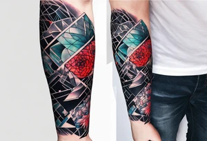 Tokyo ghoul arm sleeve tattoo idea