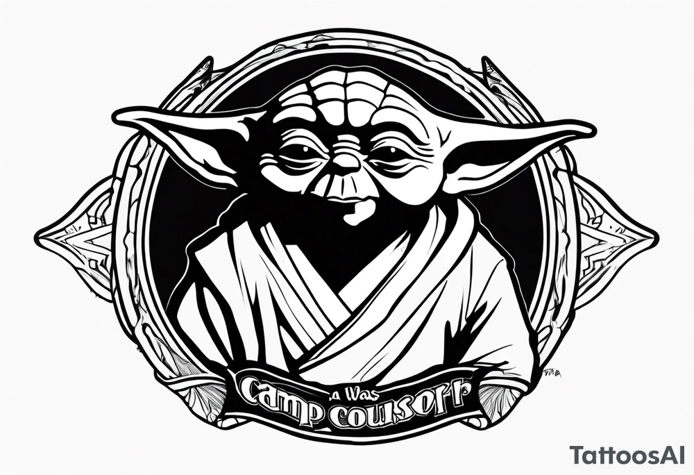 Yoda it was my camp name as a camp counselor tattoo idea