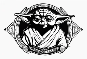 Yoda it was my camp name as a camp counselor tattoo idea