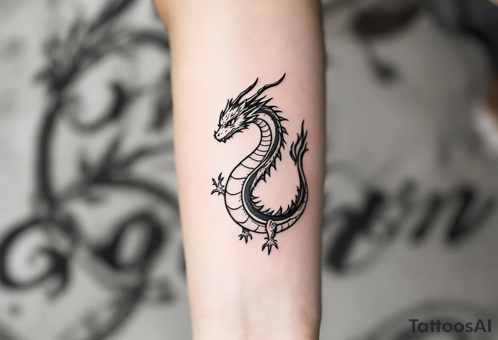 dragonite pokemon tattoo idea