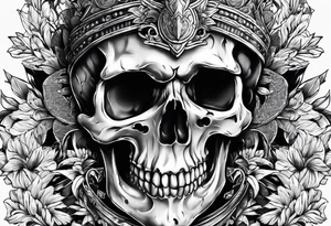 Alexander the Great skull tattoo idea