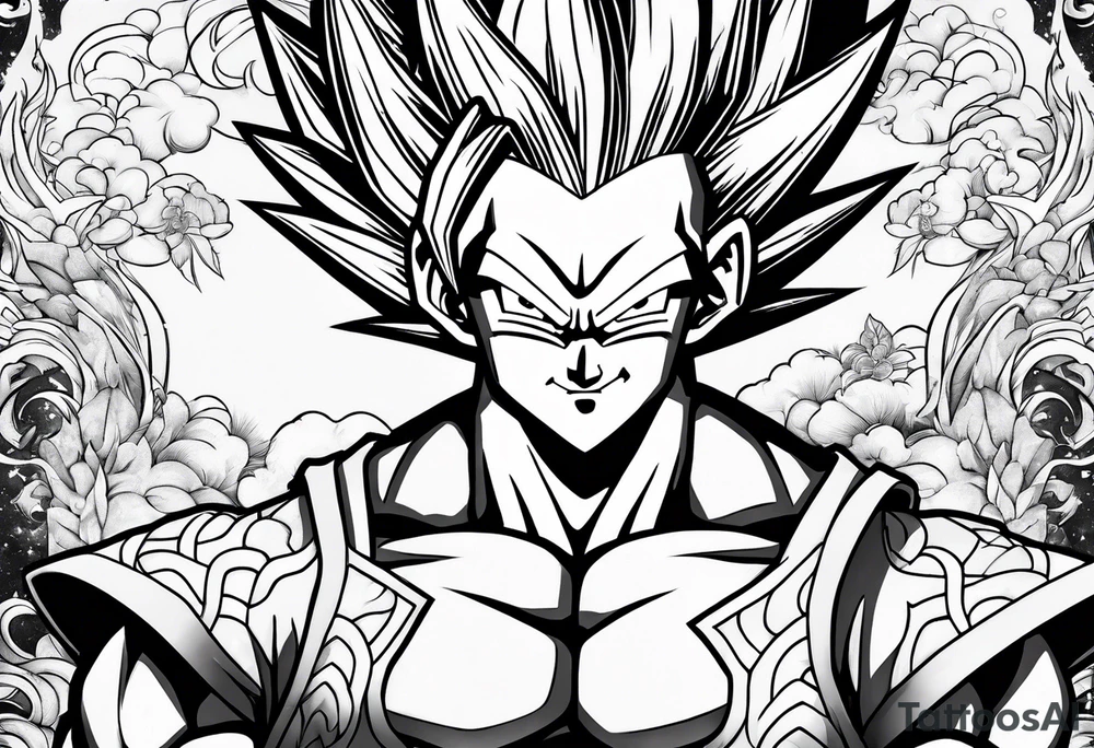 dragonball z tattoo idea