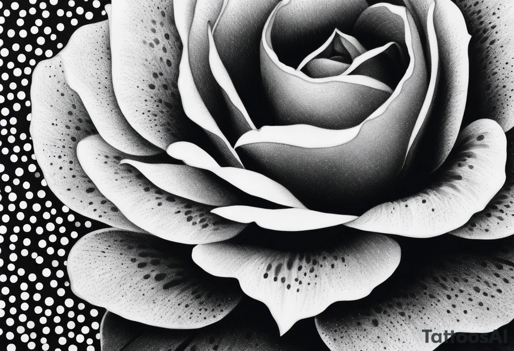 Floral tattoo idea
