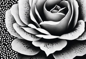 Floral tattoo idea