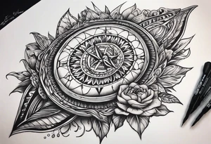 sowing arm tattoo idea