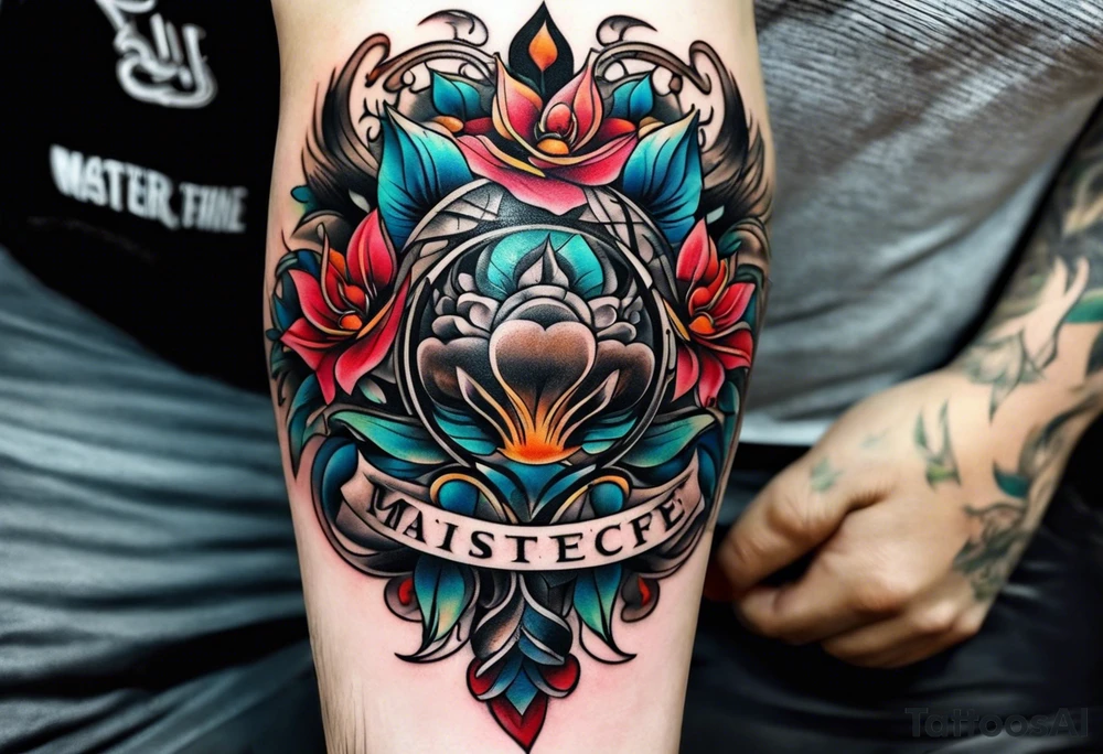 Arm tattoos for family names tattoo idea