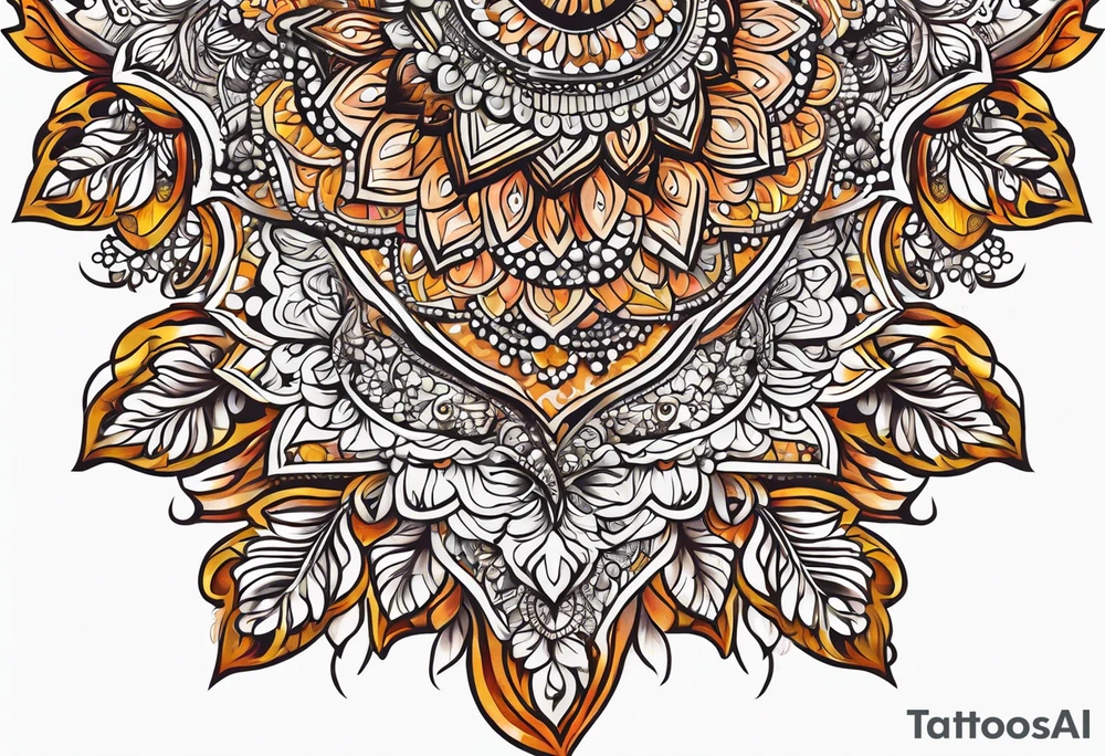 Henna designs tattoo idea