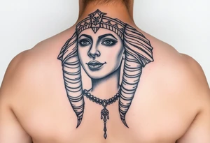 I want cleopatra but my face instead tattoo idea