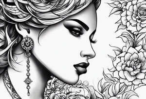Écriture : no need to run after the time tattoo idea