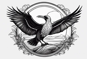 Frigate bird tattoo idea