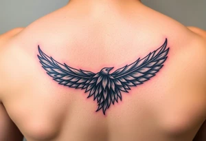 colourful elegant feathers tattoo idea
