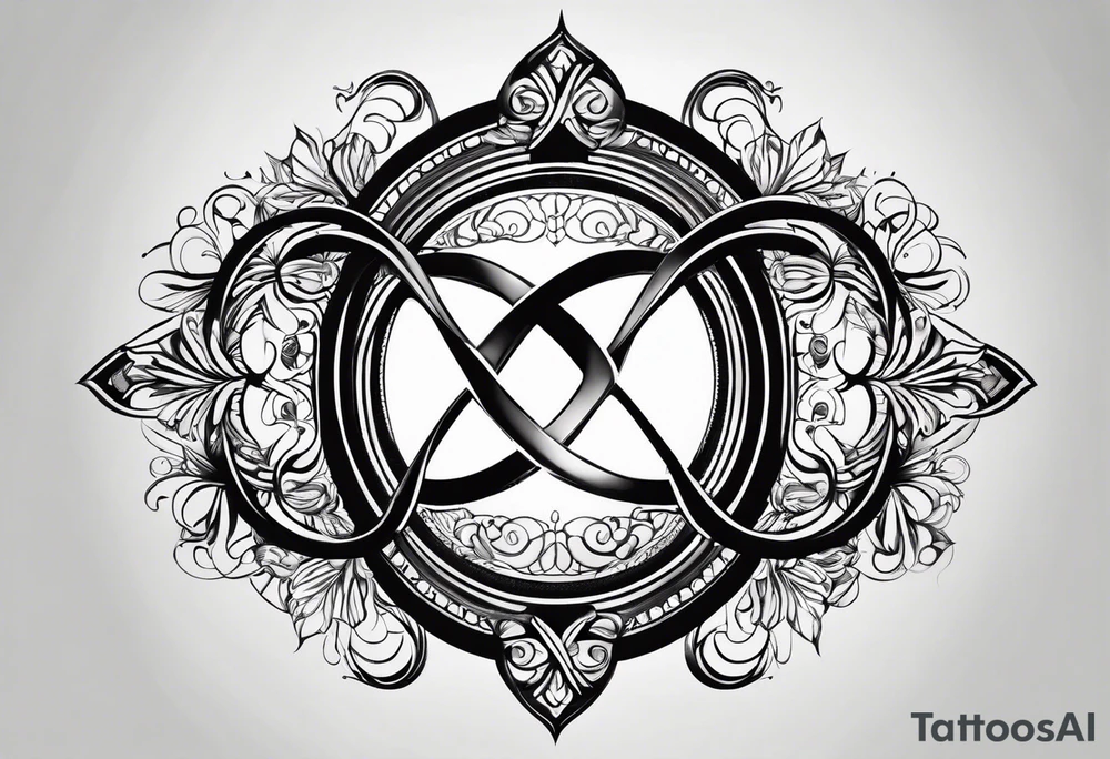 infinity symbol tattoo idea