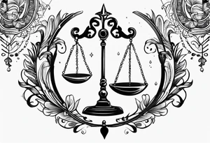 Libra symbol wrist tattoo tattoo idea