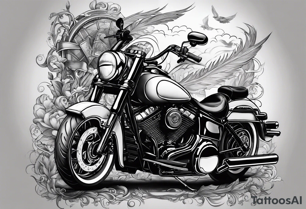 the word Rider tattoo idea