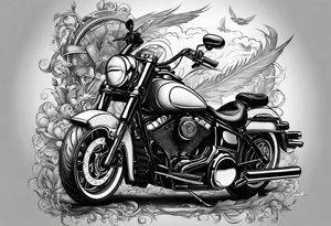 the word Rider tattoo idea