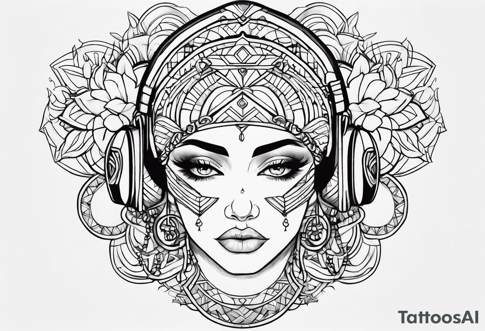 Sourd d’une oreille tattoo idea