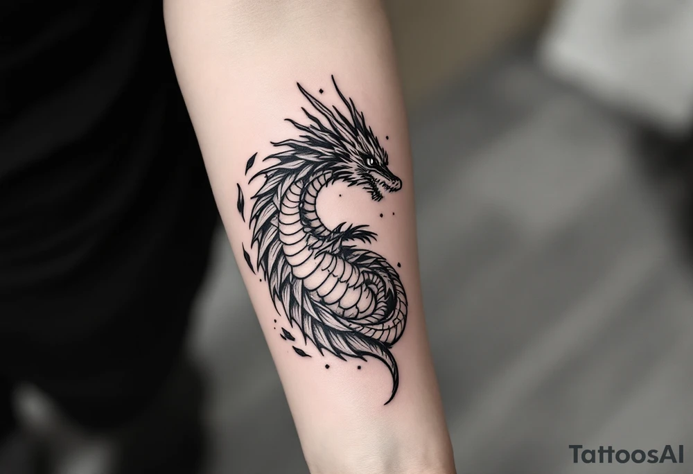 dragonite pokemon tattoo idea