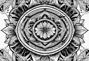 pattern tattoo idea