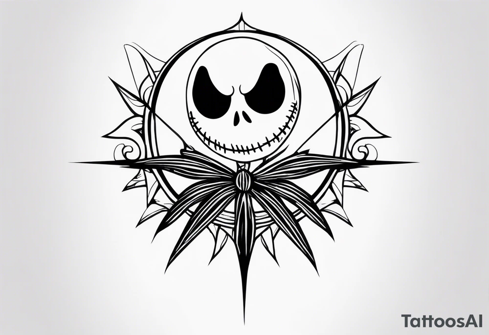 jack skellington tattoo idea