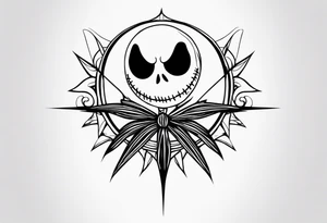 jack skellington tattoo idea