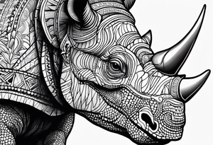 triceratops tattoo idea