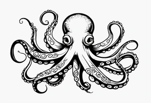 Octopus tattoo idea