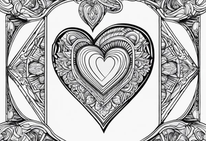G heart tattoo idea