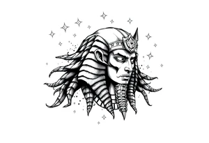 osiris,stars. tattoo idea
