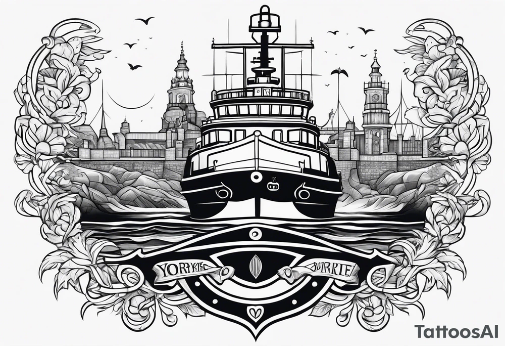 Yorkshire submariner tattoo idea